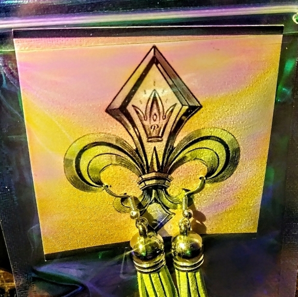 JovitaSpring Lime tassels - Picture 4 of 6